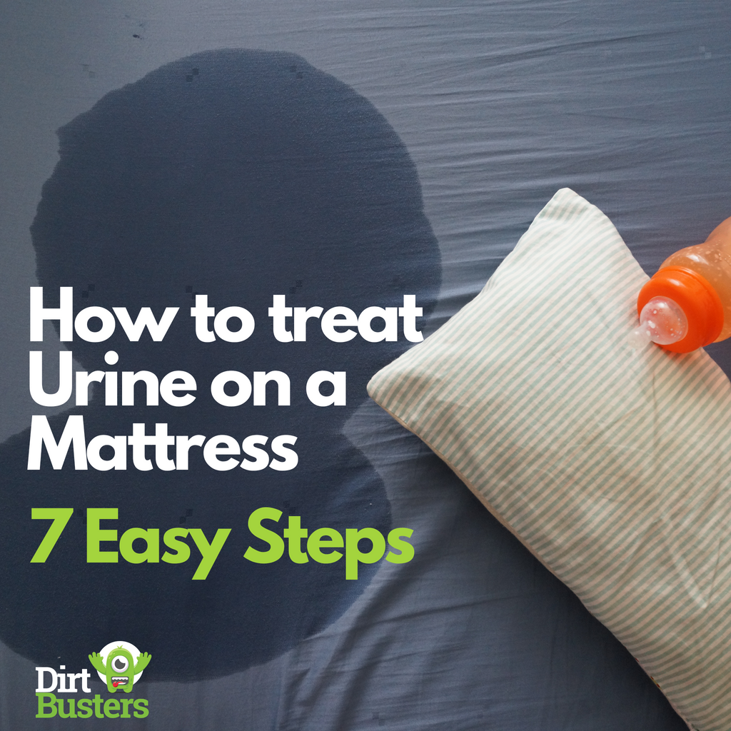 How to spot clean urine from your mattress